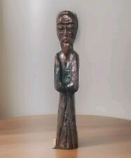 Statuette monk wooden for sale  BRADFORD