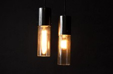 Luminária pendente de vidro industrial - Luminária de teto estilo vintage artesanal comprar usado  Enviando para Brazil