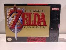 The Legend of Zelda A Link To The Past Super Nintendo SNES com pôster de mapa - Na caixa!! comprar usado  Enviando para Brazil