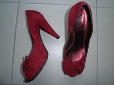 Escarpins bordeaux bata d'occasion  Montpellier-