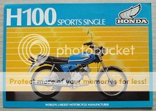 Honda h100 sports for sale  LEICESTER