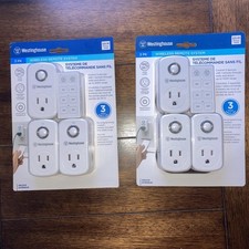 Westinghouse SK-504 sistema remoto sem fio interno branco pacote com 3 novo lacrado Qtde. 2 comprar usado  Enviando para Brazil