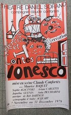 Affiche théâtre daniel d'occasion  Amiens-