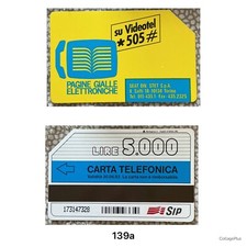 Schede telefoniche 139a usato  Castiglione d'Orcia