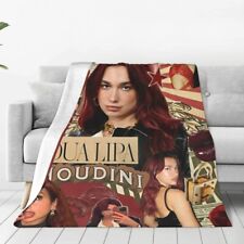 Cobertor DUA LIPA Pop Icon lã para sofá quarto leve 200 x 150cm comprar usado  Enviando para Brazil