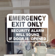 Emergency exit sign for sale  Katy