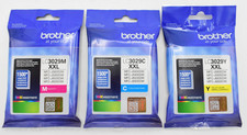 Cartucho de Tinta Genuíno Brother LC3029 XXL Conjunto de 3 - Y, C e M - Selado de Fábrica, usado comprar usado  Enviando para Brazil