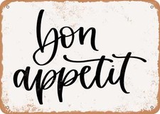Metal sign bon for sale  USA