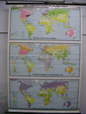 Schulwandkarte weltkarte earth gebraucht kaufen  Cottbus