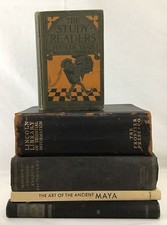 Vintage & Antique Bookshelf Decoration Books Lot Of 5 - Art, Reference, & More! comprar usado Vintage & Antique Bookshelf Decoration Books Lot Of 5 - Art, Reference, & More! comprar usado  Enviando para Brazil