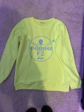 Chiemsee sweatshirt neongelb gebraucht kaufen  Olching