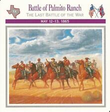 Usado, 1995 Atlas, Civil War Cards, #05.07 Battle Palmito Ranch, Texas, Coronel Ford comprar usado  Enviando para Brazil