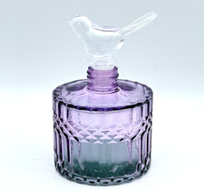 Frasco de perfume vintage ametista vidro Bird Dauber excelente estado usado vazio 10 oz aprox, usado comprar usado  Enviando para Brazil