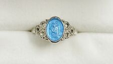 Vintage silver enamel for sale  West Palm Beach