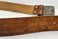 Leather belt leather for sale  Vinton