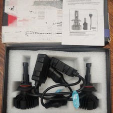 Alla Lighting LED ajuste direto 9005 farol lâmpada de feixe alto super leve 6K comprar usado  Enviando para Brazil