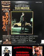 Taxi Driver (registro de trilha sonora) Bernard Herrmann - Japão 1ª imprensa (1976) raro comprar usado  Enviando para Brazil