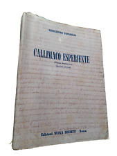 Paparelli callimaco esperiente usato  Italia