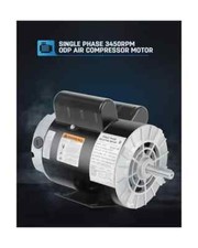 Motor Compressor de Ar 132720, 3HP SPL 3450 RPM, 115/230V Monofásico, FR-56 comprar usado  Enviando para Brazil