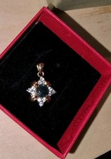 Vintage faux sapphire for sale  PLYMOUTH