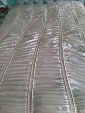 Satin bedspread peach for sale  ANDOVER