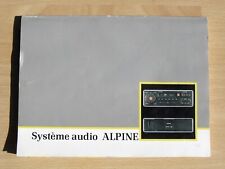 Autoradio alpine renault d'occasion  Saint-Genest-Malifaux