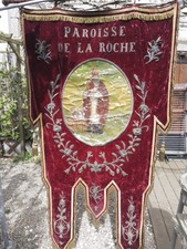 Ancienne banniere procession d'occasion  Genouillac