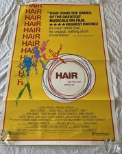 Usado, HAIR Original 1979 Original Uma Folha Filme Pôster Rock Musical comprar usado  Enviando para Brazil