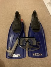 Snorkel mask flippers for sale  BIRMINGHAM