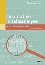 Qualitative inhaltsanalyse gru gebraucht kaufen  Berlin