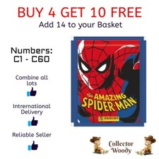 Usado, Cartões colecionáveis The Amazing Spider-Man 60th Anniversary Panini - C1 - C60 comprar usado  Enviando para Brazil