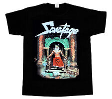 CAMISETA SAVATAGE HALL OF THE MOUNTAIN KING NUEVA MANGA CORTA LARGA NEGRA 345XL segunda mano  Embacar hacia Mexico