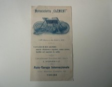 Motocicletta clement motore usato  Italia