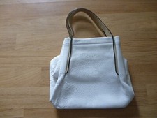 Handtasche weiß leder gebraucht kaufen  Speicher