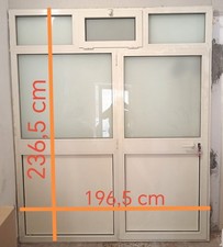 Vetrina entrata alluminio usato Vetrina entrata alluminio usato  Bari
