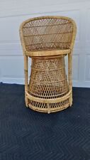Vintage bohemian wicker for sale  Boca Raton