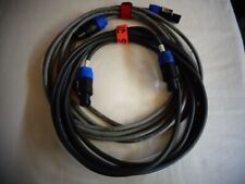 Lautsprecherkabel speakon 2x2 gebraucht kaufen  Lichtenstein/Sa.