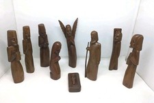 Hand carved dark for sale  Lomita