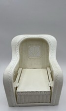 white wicker chaise lounge for sale  San Diego