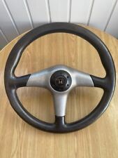 Volante de couro MOMO 360mm Honda Bmw VW 1988 MUGEN JDM RARO fabricado na Itália comprar usado  Enviando para Brazil