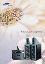 Samsung hi-end A-Series original leaflet 1996 - 8 pages audio hifi, hiend na sprzedaż  PL