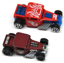 Hot Wheels Bone Shaker Hotrods Lote de 2 Borgonha 2014, Red McD Pull Back 2015 comprar usado Hot Wheels Bone Shaker Hotrods Lote de 2 Borgonha 2014, Red McD Pull Back 2015 comprar usado  Enviando para Brazil