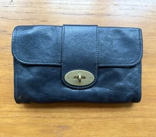 Black leather mulberry for sale  LONDON