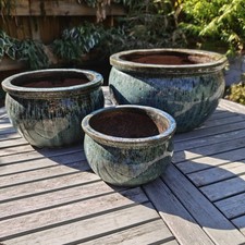 Set ceramic glazed for sale  NEWARK