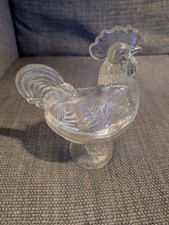 Vintage glass cockerel for sale  STOWMARKET