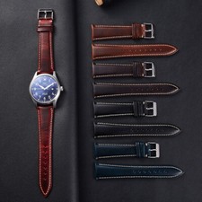 Pulseira de relógio de couro de bezerro genuíno de alta qualidade 18 19 20 21 22 mm universal comprar usado Pulseira de relógio de couro de bezerro genuíno de alta qualidade 18 19 20 21 22 mm universal comprar usado  Enviando para Brazil