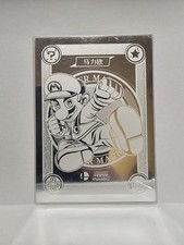 Mario Case Hit - Super Smash Bros - Banhado a Prata - Certificado de Autenticidade - Estado perfeito comprar usado  Enviando para Brazil