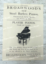 Broadwood steel barless for sale  TEDDINGTON