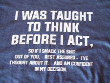 Funny shirt size for sale  Kingston