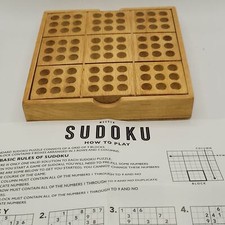Sudoku wooden travel for sale  Villa Ridge